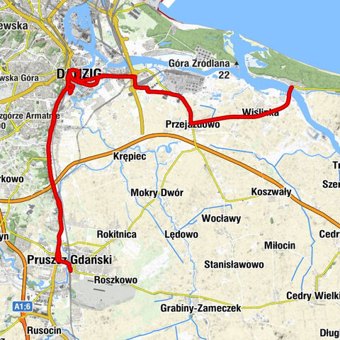 Pruszcz Gdański - Kościół pw. Matki Boskiej Nieustającej Pomocy - Kościół pw. Świętego Wojciecha - Kaplica Królewska