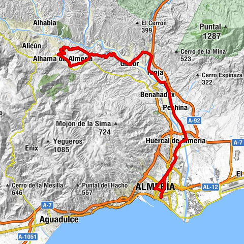 Almería - Ermita de Nuestra Señora de la Luz - Iglesia de San Sebastián