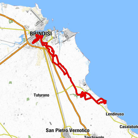 Brindisi Centrale - La Pietà - Chiesa delle Anime del Purgatorio