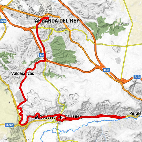 Arganda del Rey - Valdecorzas - Morata de Tajuña