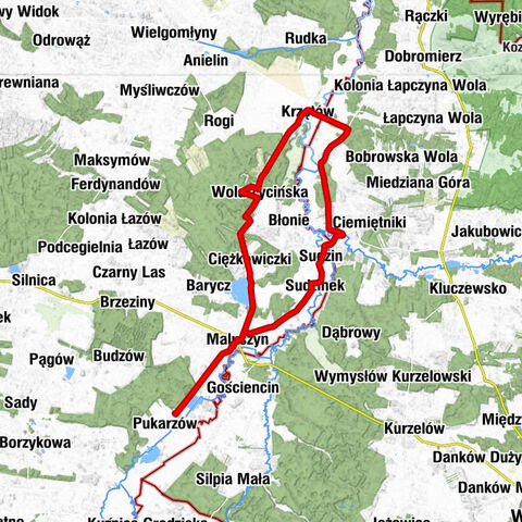 gmina Żytno - Mosty - Maluszyn - Kąty