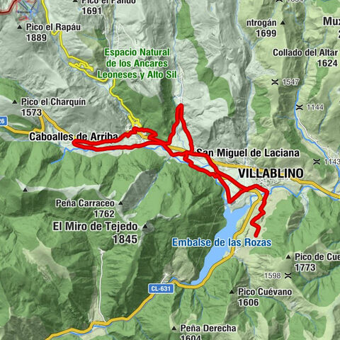 Rabanal de Arriba - Llamas de Laciana - Villablino - Minero