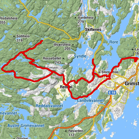 Fjære - Reddal - Torpegrenda - Fjære kirke