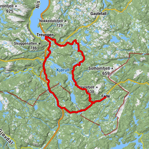 Felle - Haugstøyl - Onstad - Evangeliesalen Treungen
