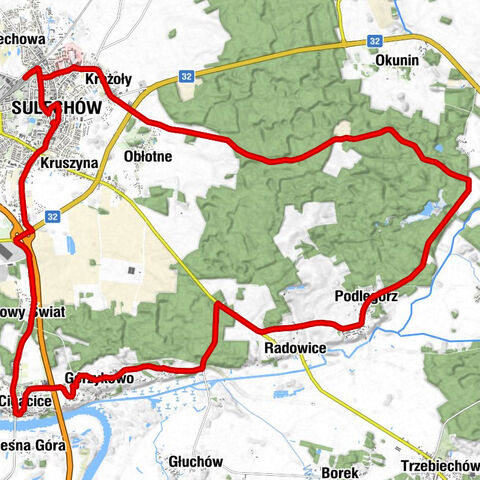 Sulechów - Krężoły - Kościół pw. św. Stanisława Kostki w Sulechowie