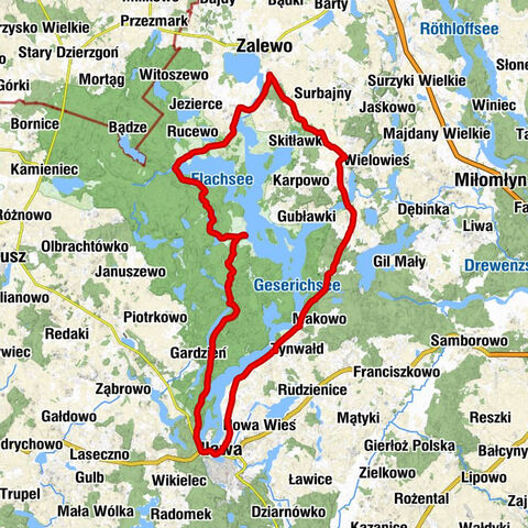Siemiany - Kaplica pw. Świętego Maksymiliana Marii Kolbe - Kościół pw. Podwyższenia Krzyża Świętego - Kościół pw. Świętego Andrzeja Boboli