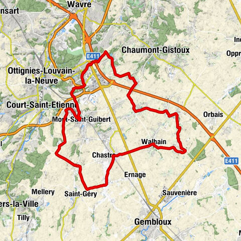Louvain-la-Neuve - Église Saint-Martin - Église Saint-Étienne - Église Saint-Jean-Baptiste