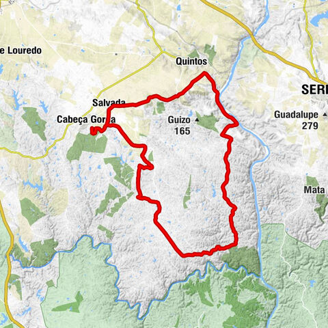 Salvada e Quintos - Salvada - Vale de Russins