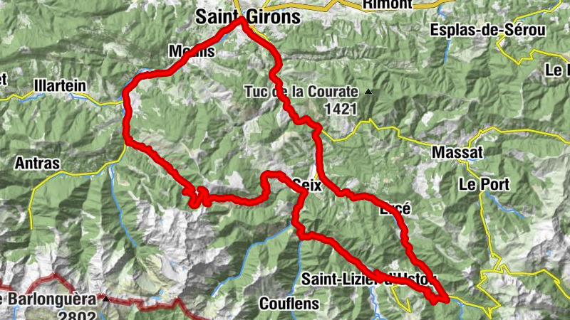 Aulus-les-Bains - Chapelle Saint-Pierre - Halte Jacquaire - L'Oustalet