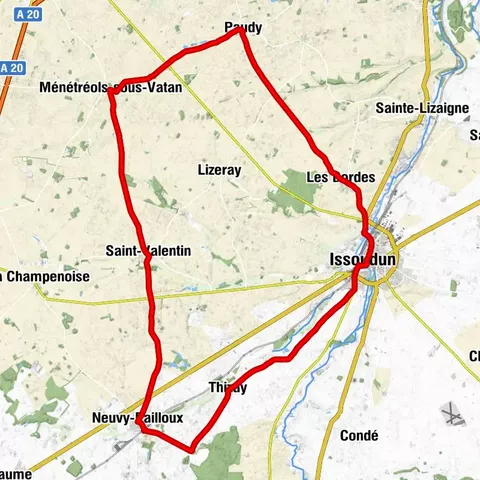 Neuvy-Pailloux - Église Saint-Valentin - Église Saint-Martin - Église Notre-Dame