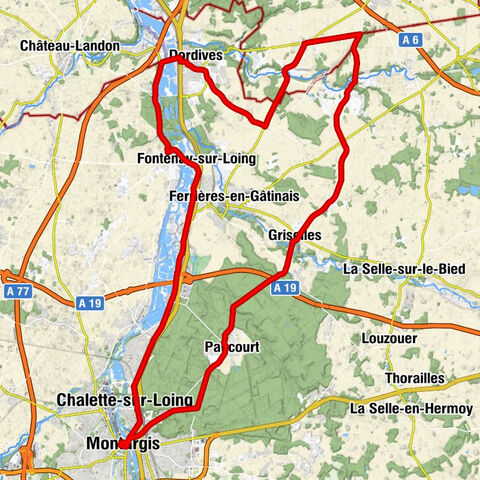 Dordives - Église Sainte-Madeleine - Église Saint-Sulpice - Église Saint-Étienne