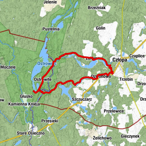 powiat strzelecko-drezdenecki - Ostrowite - Załom - powiat wałecki