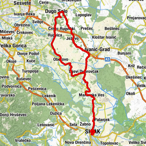 Puhovo - kapelica sv.Josipa - crkva svetog Maksimilijana - crkva svetog Antuna Padovanskog
