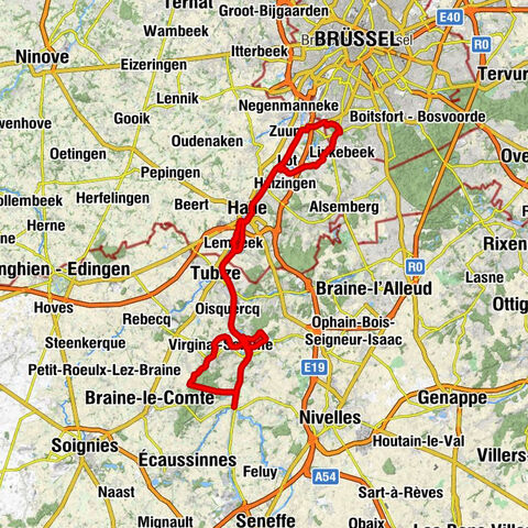 Ixelles - Elsene - Chapelle du Planois - Sint-Lambertuskerk - Molenbeek-Saint-Jean - Sint-Jans-Molenbeek