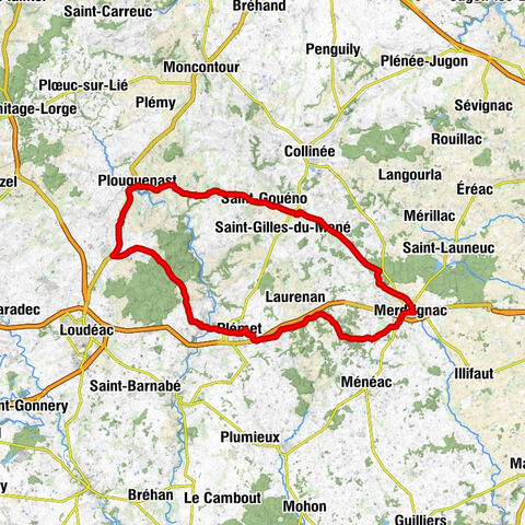 Merdrignac - L'esprit Italien - Église Saint Nicolas - Église Saint-Gal