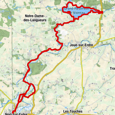 Nort-sur-Erdre - Picaudeau - La Ferrière de Pécot - Les Noës Bodiers
