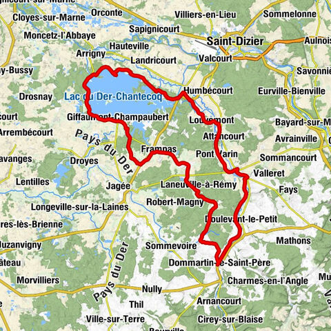 Sainte-Marie-du-Lac-Nuisement - Église de l'Assomption-de-Notre-Dame - Église Saint-Luc - Giffaumont-Champaubert