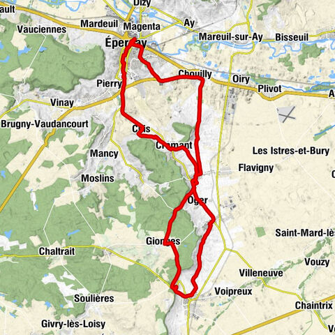 Épernay - Église Notre-Dame - Église Saint-Gibrien - Église Saint-Nicaise