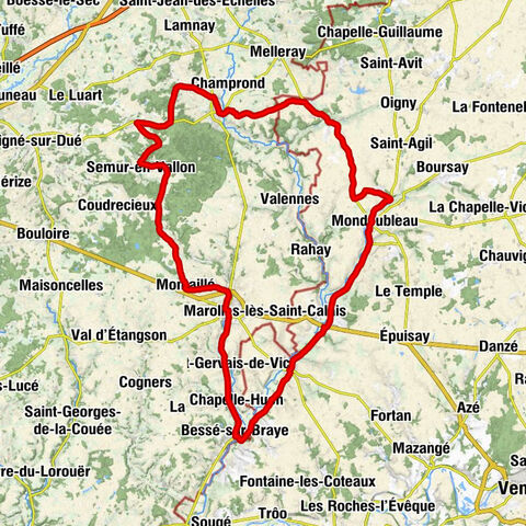 La Ville - Église Notre-Dame - Église Saint-Pierre - Bessé-sur-Braye