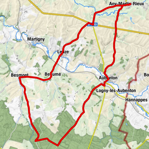 Any-Martin-Rieux - Église Notre-Dame - La Table de Maya - Église Saint-Nicolas