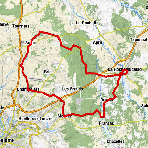 La Rochefoucauld - Chez Françoise et Patrice - Église Saint-Pierre-ès-Liens - Église Sainte-Eulalie