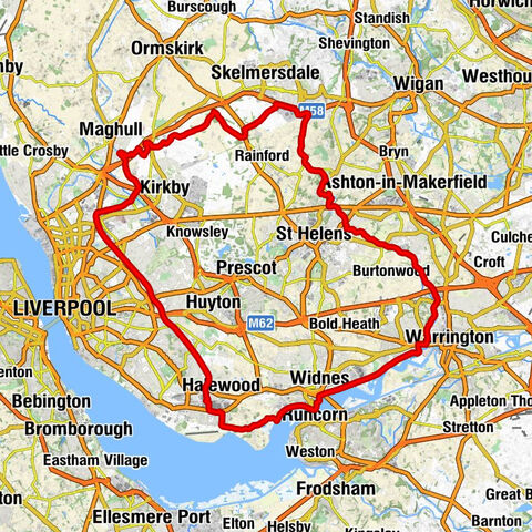 Upholland - Toby Carvery - Earlestown - St Mary's