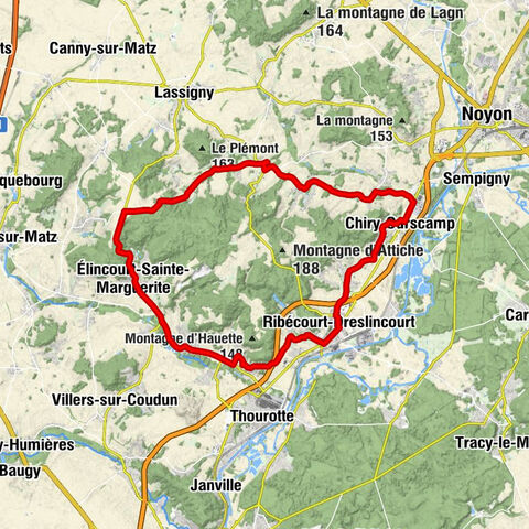 Thiescourt - Église Saint-Martin - Église Saint-Rémi - Église Saint-Éloi