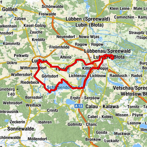 Zur Weiche - Beesdauer Kirche - Sankt-Nikolai-Kirche - Dorfkirche Egsdorf