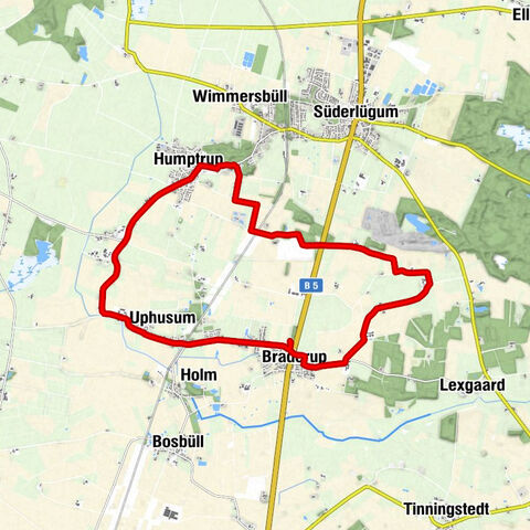 Braderup - Uphusum - Humptrup