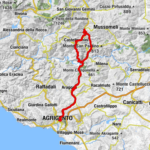 Casteltermini - Chiesa di Santa Rosalia - Sala Del Regno Dei Testimoni Di Geova - Chiesa di Maria Ausiliatrice