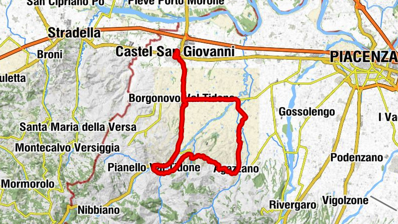 Castel San Giovanni - Tavola Amica - Chiesa parrocchiale di Agazzano - chiesa Maggiore
