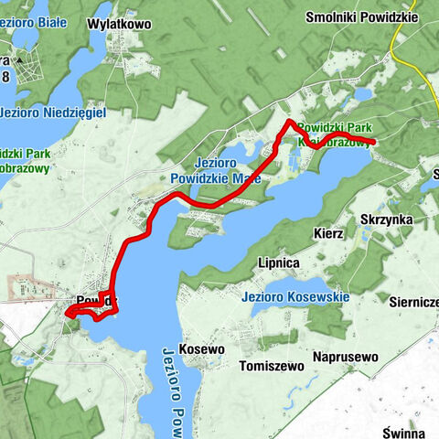 powiat słupecki - Ostrowo - Przybrodzin - Jabłonna