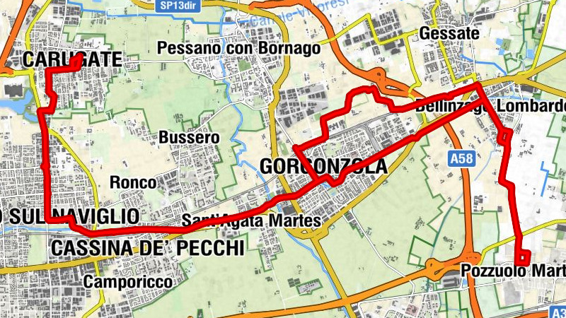 Carugate - Brugherio - Cernusco sul Naviglio - Cappella di San Giorgio