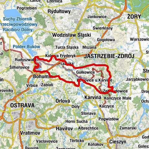 Zebrzydowice - Kościół par. pw. Wszystkich Świętych - Kostel Narození Panny Marie - Kostel svaté Máří Magdaleny