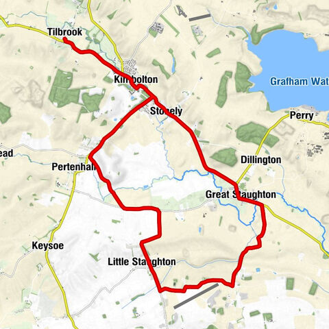 Tilbrook - St Andrew (Kimbolton Parish Church) - Kimbolton Spice - Little Staughton Baptist Chapel