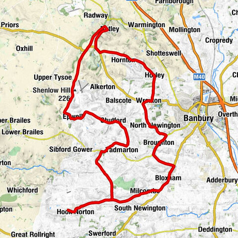 Scotland End - Hook Norton Baptist Church - Saint Peter - Saint Mary