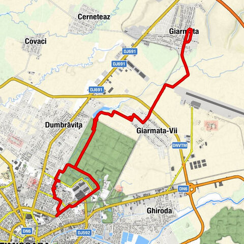 Timișoara Est - Giarmata - Cvartal UMT - Timișoara