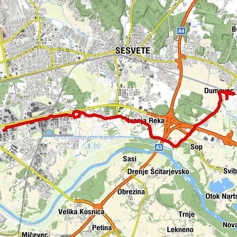 Dumovec - Vilma grill - crkva svetog Ivana Krstitelja - crkva Predragocjene Krvi Isusove