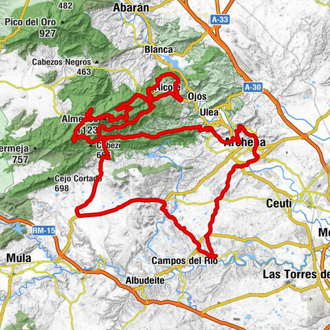 Antigua Estación de Los Rodeos - Collado de las Ánimas - Almeces - Collado de Linuesa
