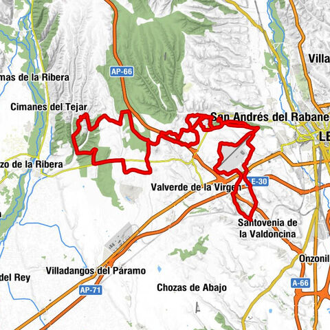 Quintana-Raneros - Fresno del Camino - Las Fontanillas - Basílica de la Virgen del Camino