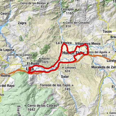Villanueva Mesía - Huétor Tájar - Restaurante Fermina - Loja
