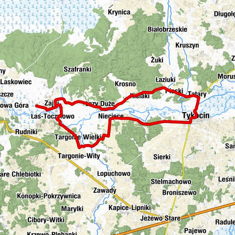 Zajki - Sępiki - Słomianka - Tykocin