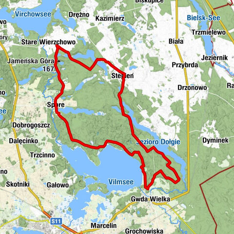 powiat szczecinecki - Spore - Malechowo - Stepień