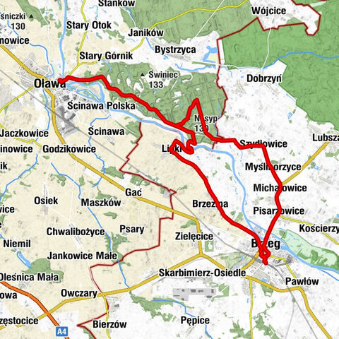 Brzeg - Kościół pw. Najświętszego Serca Pana Jezusa - Nasyp - Kaplica pw. Świętej Faustyny