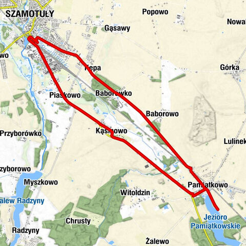 Szamotuły - Osiedle Przyjaźni - Maratino - Kępa