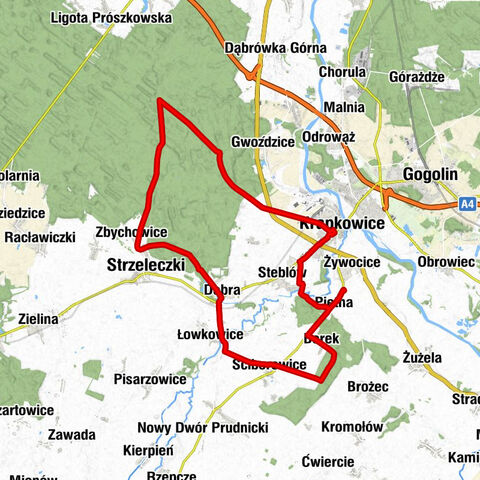 Pietna - Kościół parafialny pw. Nawiedzenia Najświętszej Maryi Panny - Krapkowice - Kaplica wotywna pw. św. Jadwigi