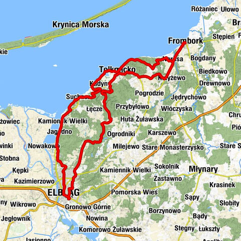 Elbląg - Kościół pw. Najświętszej Maryi Panny Wspomożycielki Wiernych - Kościół pw. Świętego Jakuba Apostoła - Kościół pw. Świętego Mikołaja