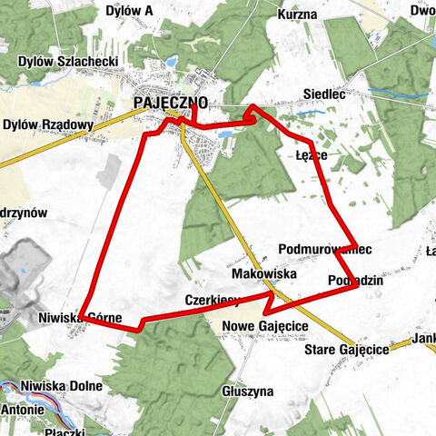Pajęczno - kościół filialny pw. bł. Honorata Koźmińskiego - Niwiska Górne