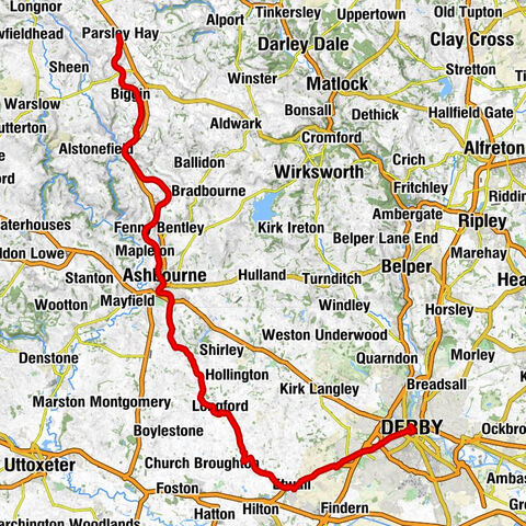 Cathedral Quarter - Saint Michael's Sutton-on-the-Hill - Ashbourne Methodist Church - Parsley Hay