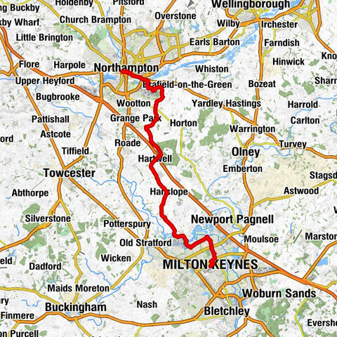 All Saints' Church - St Peter and St Paul - Saint John the Baptist - Milton Keynes